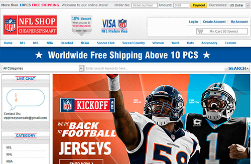 NFL Shop Cheap Jersey Store USA